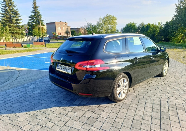 Peugeot 308 cena 49499 przebieg: 150000, rok produkcji 2019 z Głuszyca małe 781